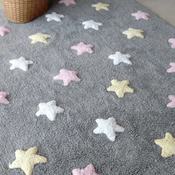 Lorena Canals - Tapete Tricolor - Stars 4 Lorena Canals - Tapete Tricolor - Stars