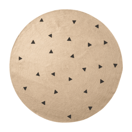 Ferm Living - Tapete - Black Triangles