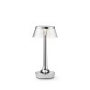 Flos Candeeiro de Mesa Portátil Bon Jour Chrome
