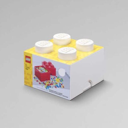 Lego - Storage Brick 4 - Branco