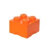 Lego - Storage Brick 4 Laranja