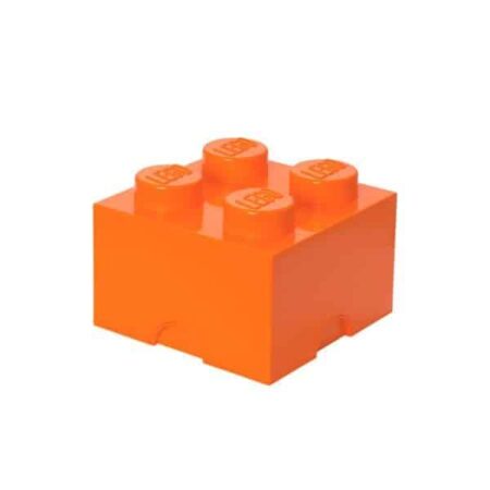 Lego - Storage Brick 4 Laranja