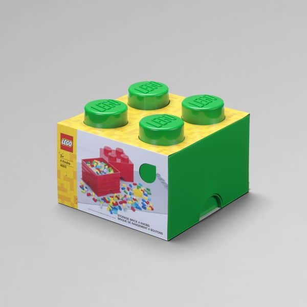 Lego Storage Brick 4 Verde