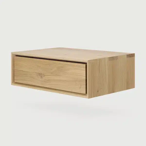 Ethnicraft - Mesa de Cabeceira - Nordic II Hanging 2 Ethnicraft Nordic II hanging bedside