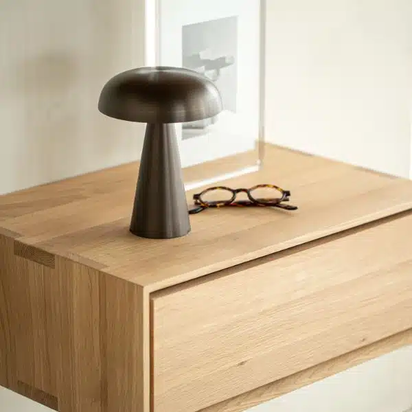 Ethnicraft - Mesa de Cabeceira - Nordic II Hanging 6 Ethnicraft Nordic II hanging bedside