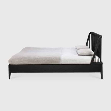 Ethnicraft Spindle Bed Black Oak