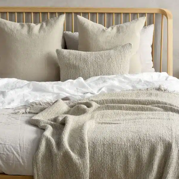 Ethnicraft - Cama de Casal - Oak Spindle 9 Ethnicraft Spindle Bed Oak