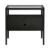 Ethnicraft Spindle Bedside table Oak Black