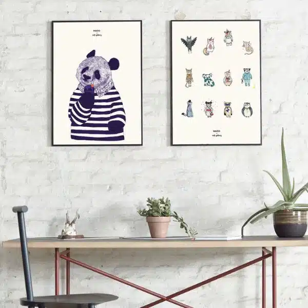 Paper Collective - Quadro Infantil - Coney 2 Paper Collective - Quadro Infantil - Coney