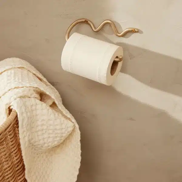 Ferm Living - Suporte de papel higiénico - Curvature 2 Ferm Living - Suporte de papel higiénico - Curvature