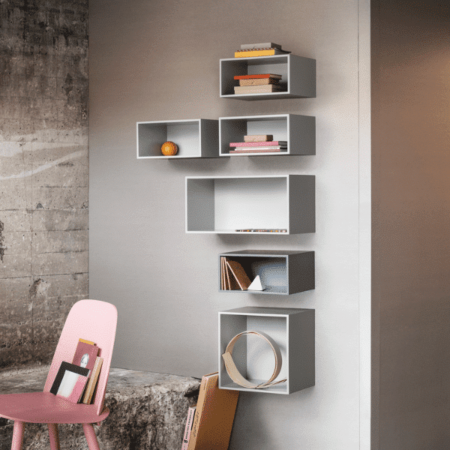 Muuto – Estante Stacked c/ fundo-