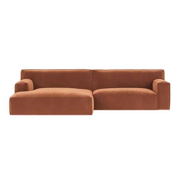 Fest Clay Corner Sofa Longchair L ROYAL MAGNOLIA - 160