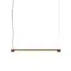 Muuto Fine Suspension Lamp Deep Red 120cm