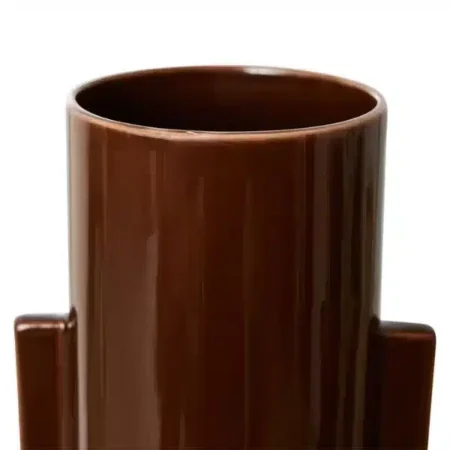 HKliving - Ceramic Vase Espresso L (5)