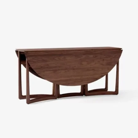 &Tradition - Mesa de jantar dobrável - Drop Leaf HM6 Oiled Walnut