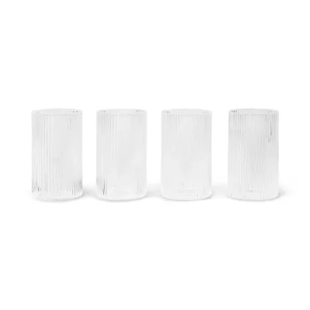 Ferm Living - Copos Ripple Verrines - Clear