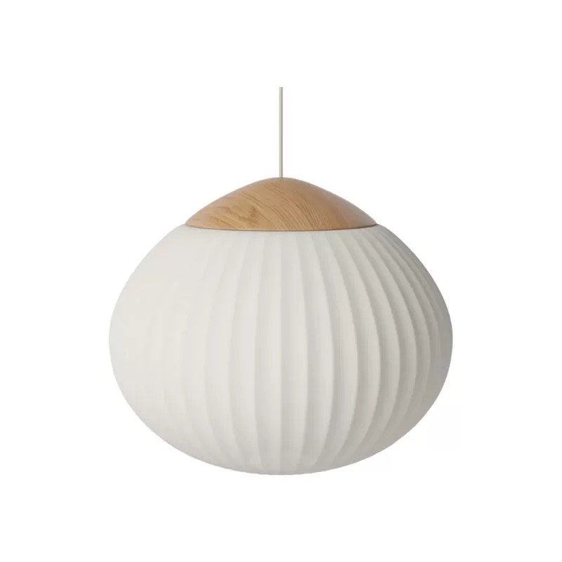 Bolia - Candeeiro de suspensão - Acorn Ø50 cm Ivory fabric