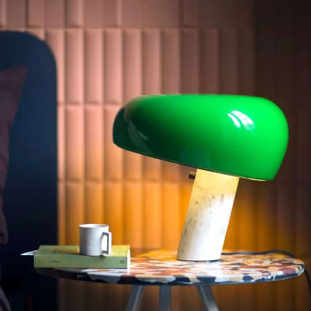 Candeeiro Snoopy da Flos – Design Icónico Italiano - versão verde