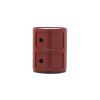 Kartell Componibili 2 gavetas burgundy