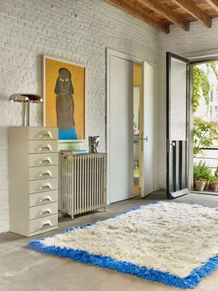 HKLIVING Chest Of 6 Drawers Cream