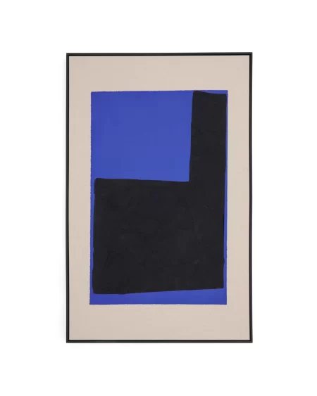 Abstract Paiting Black and Blue