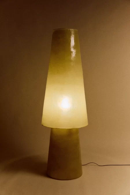 Candeeiro de chão HKLIVING em verde suave para interiores contemporâneos