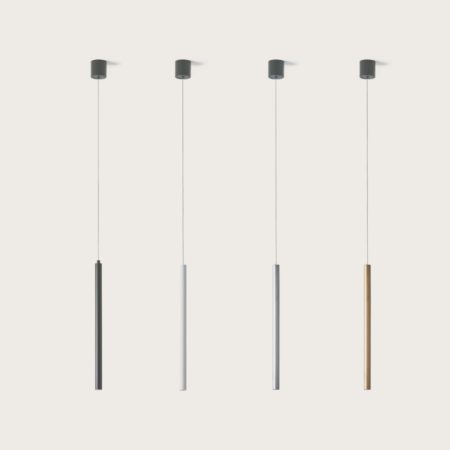 Candeeiro pendente Aromas Mika em dourado brilhante