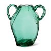 Vaso Gemstone Amfora da HKLIVING em vidro transparente