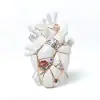 Vaso decorativo Seletti «Love in Bloom Kintsugi»